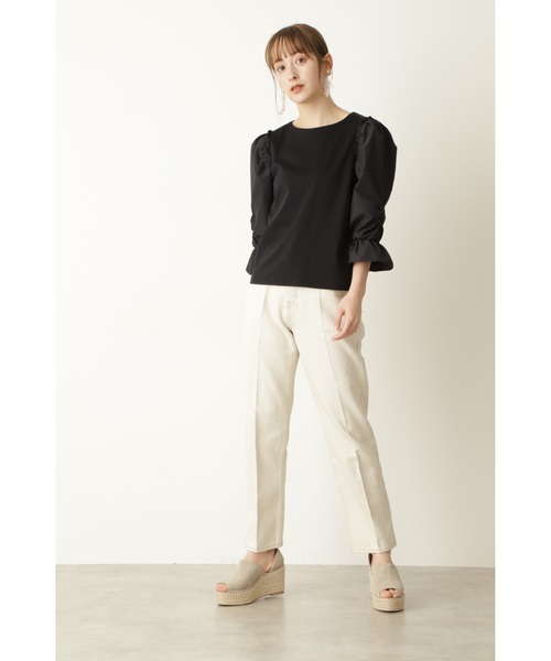 JILL STUART(ジルスチュアート)の「◆テリーデニムパンツ(デニムパンツ・レディース・ブルー/ベージュ・2/0/4)」の17枚目の写真