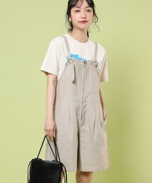 FREAK'S STORE | CIMARRON JEANS × FREAK'S STORE/シマロンジーンズ 別注リネンショーツサロペット(サロペット/オーバーオール)