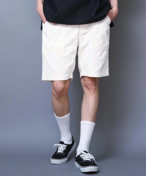 Ocean Pacific（オーシャンパシフィック）の「【OP】コーデュロイショーツ / ユニセックス サーフカジュアル（その他パンツ・メンズ・ベージュ/ネイビー/オフホワイト/イエロー/ベージュ系その他・MEDIUM/LARGE/X-LARGE）」の2枚目の写真