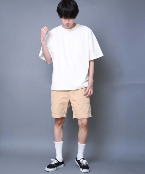 Ocean Pacific（オーシャンパシフィック）の「【OP】コーデュロイショーツ / ユニセックス サーフカジュアル（その他パンツ・メンズ・ベージュ/ネイビー/オフホワイト/イエロー/ベージュ系その他・MEDIUM/LARGE/X-LARGE）」の17枚目の写真