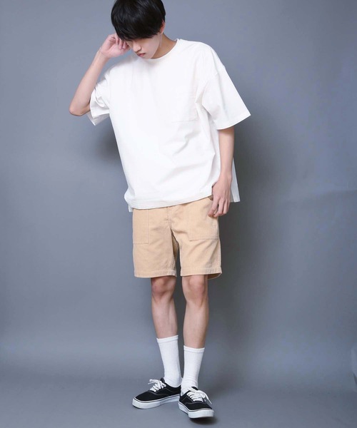 Ocean Pacific（オーシャンパシフィック）の「【OP】コーデュロイショーツ / ユニセックス サーフカジュアル（その他パンツ・メンズ・ベージュ/ネイビー/オフホワイト/イエロー/ベージュ系その他・MEDIUM/LARGE/X-LARGE）」の18枚目の写真