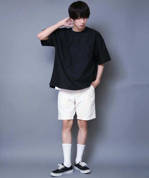 Ocean Pacific（オーシャンパシフィック）の「【OP】コーデュロイショーツ / ユニセックス サーフカジュアル（その他パンツ・メンズ・ベージュ/ネイビー/オフホワイト/イエロー/ベージュ系その他・MEDIUM/LARGE/X-LARGE）」の9枚目の写真