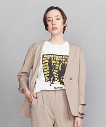 BEAUTY&YOUTH UNITED ARROWS | BY ツイルカラーレスジャケット(ノーカラージャケット)