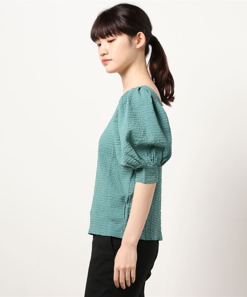 archives（アルシーヴ）の「パワショルプルオーバー（Tシャツ/カットソー・レディース・アイボリー/ブラック/グリーン/シルバーグレー・MEDIUM）」の6枚目の写真