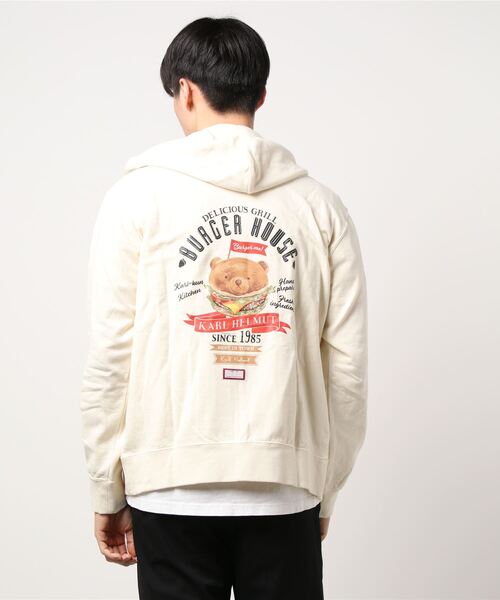 極美品　Karl Helmut カールヘルム　カルーシュカ　パーカー　L Karl Helmut 男女兼用 カールヘルム KARL HELMUT ニット