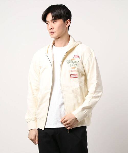 KARL HELMUT（カールヘルム）の「ハンバーガーKARLくんパーカー