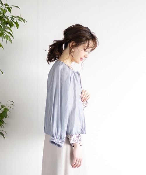 Emilyan（エミリアン）の「【2021SS】シアーブルゾン（ブルゾン・レディース・グレー/グリーン/アイボリー・9号）」の13枚目の写真