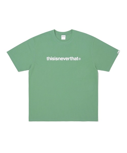 thisisneverthat（ディスイズネバーザット）の「21SSM T-LOGO TEE（Tシャツ/カットソー・メンズ・ブラック/ホワイト/バーガンディー/ラベンダー/ネイビー/コバルトブルー/ライトブルー/グリーン/オレンジ・S/M/L/XL）」の4枚目の写真