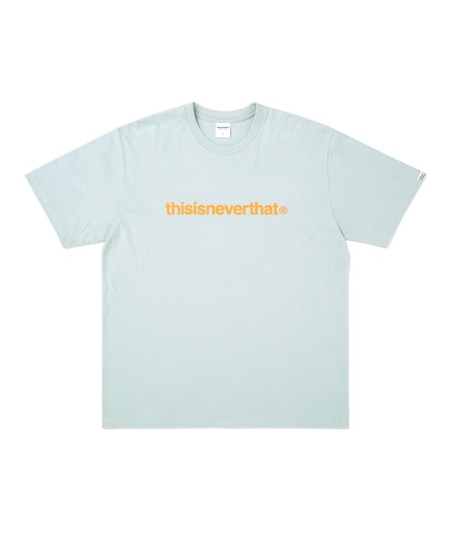 thisisneverthat（ディスイズネバーザット）の「21SSM T-LOGO TEE（Tシャツ/カットソー・メンズ・ブラック/ホワイト/バーガンディー/ラベンダー/ネイビー/コバルトブルー/ライトブルー/グリーン/オレンジ・S/M/L/XL）」の5枚目の写真
