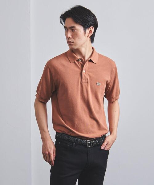 SCYE BASICS(サイベーシックス)の「<SCYE BASICS(サイベーシックス)> ピケ ポロシャツ(ポロシャツ・メンズ・ターコイズブルー/オレンジ系その他/オフホワイト/グレー・40/42/38/36)」の8枚目の写真