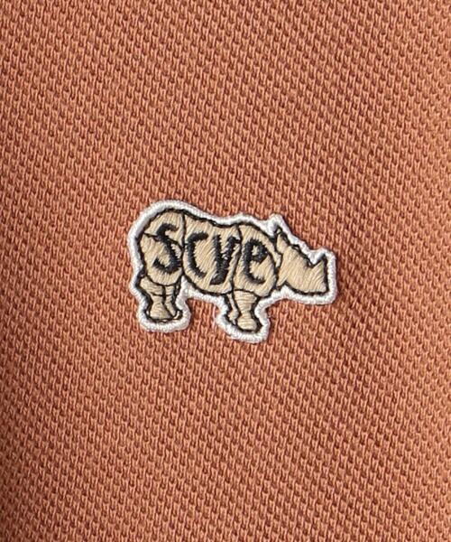 SCYE BASICS(サイベーシックス)の「<SCYE BASICS(サイベーシックス)> ピケ ポロシャツ(ポロシャツ・メンズ・ターコイズブルー/オレンジ系その他/オフホワイト/グレー・40/42/38/36)」の16枚目の写真