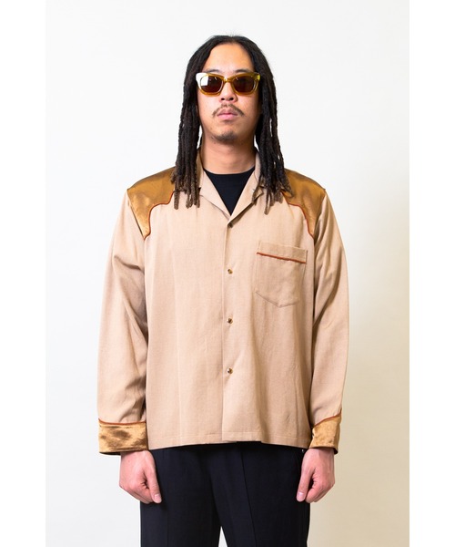 TOGA VIRILIS（トーガ ビリリース）の「TOGA Rayon linen cloth shirt 