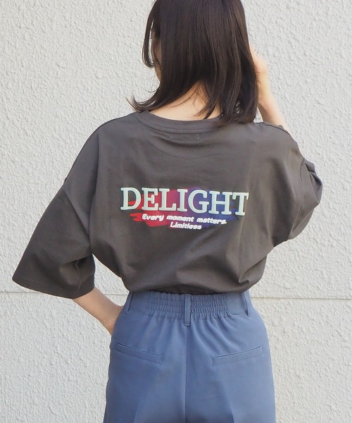 tiptop(ティップトップ)の「2021SS ロゴペイントBIGTシャツ(Tシャツ/カットソー・レディース・ホワイト系その他2/ブラック系その他2/オフホワイト/ホワイト系その他/ブラック/ブラック系その他・FREE)」の2枚目の写真