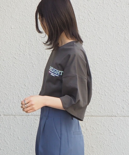 tiptop(ティップトップ)の「2021SS ロゴペイントBIGTシャツ(Tシャツ/カットソー・レディース・ホワイト系その他2/ブラック系その他2/オフホワイト/ホワイト系その他/ブラック/ブラック系その他・FREE)」の14枚目の写真