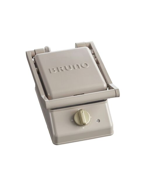 BRUNO(ブルーノ)の「グリルサンドメーカー シングル レッド グレージュ BOE083(キッチン家電・レディース・レッド/グレイッシュベージュ・フリ-)」の15枚目の写真