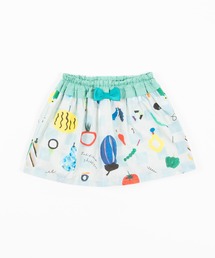 trois lapins kp（トロワラパンケーピー）の「subikiawa食器店コラボ/総柄のスカパン(90cm)（スカート・キッズ）」