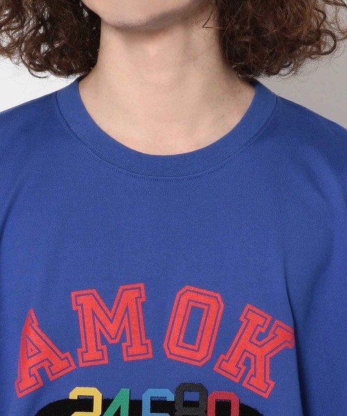 amok（アモク）の「AMOK/アモク/HOCKEY TEE（Tシャツ/カットソー・メンズ・ホワイト/ブルー/ブラック・FREE）」の20枚目の写真