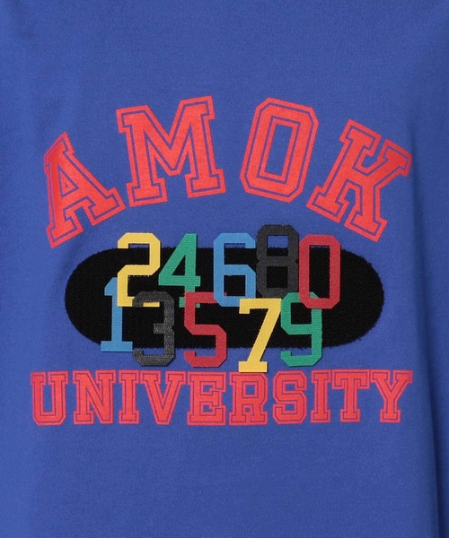 amok（アモク）の「AMOK/アモク/HOCKEY TEE（Tシャツ/カットソー・メンズ・ホワイト/ブルー/ブラック・FREE）」の21枚目の写真