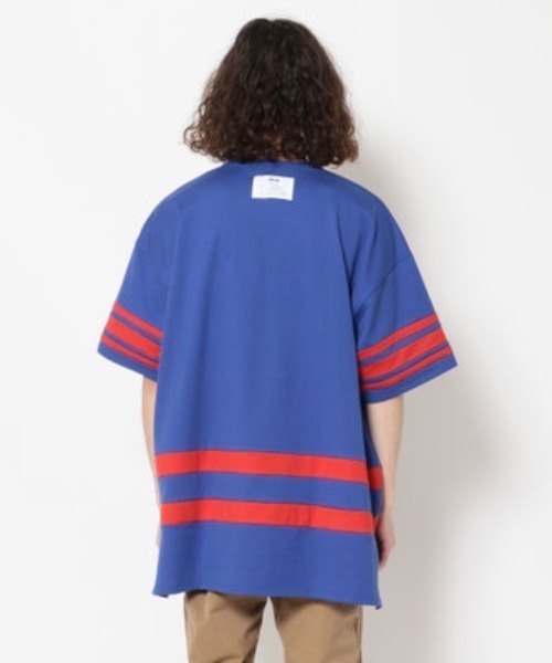 amok（アモク）の「AMOK/アモク/HOCKEY TEE（Tシャツ/カットソー・メンズ・ホワイト/ブルー/ブラック・FREE）」の11枚目の写真