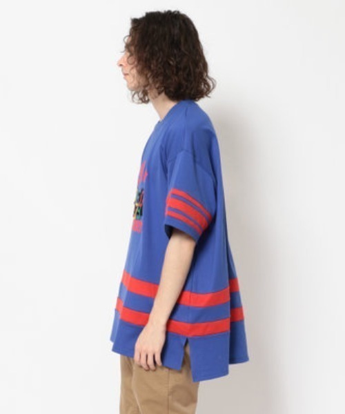 amok（アモク）の「AMOK/アモク/HOCKEY TEE（Tシャツ/カットソー・メンズ・ホワイト/ブルー/ブラック・FREE）」の17枚目の写真