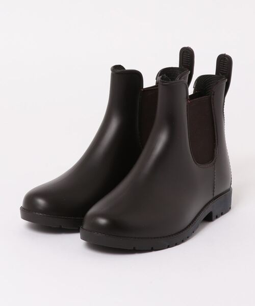 Lace Ladies（レースレディース）の「サイドゴア ショート レインブーツ（レインシューズ・レディース・ブラウン/ブラック・23/23.5/25/24.5/25.5/22.5/24/26.5/26）」の15枚目の写真