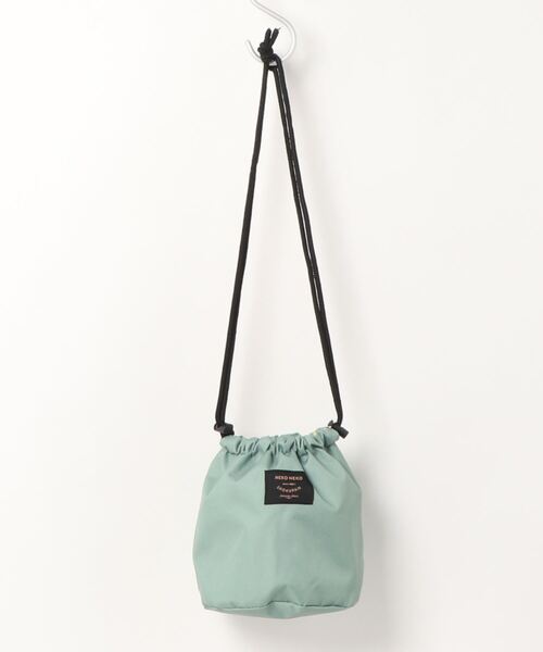 Samansa Mos2（サマンサ モスモス）の「【ねこねこ食パン】リバーシブル巾着ショルダー（ショルダーバッグ・レディース・カーキ/ベージュ・ﾌﾘ-）」の2枚目の写真