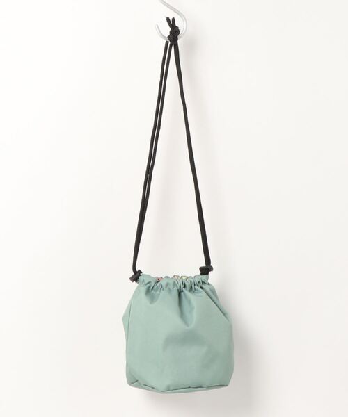 Samansa Mos2（サマンサ モスモス）の「【ねこねこ食パン】リバーシブル巾着ショルダー（ショルダーバッグ・レディース・カーキ/ベージュ・ﾌﾘ-）」の5枚目の写真