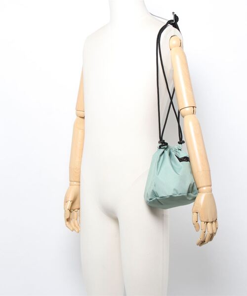 Samansa Mos2（サマンサ モスモス）の「【ねこねこ食パン】リバーシブル巾着ショルダー（ショルダーバッグ・レディース・カーキ/ベージュ・ﾌﾘ-）」の7枚目の写真