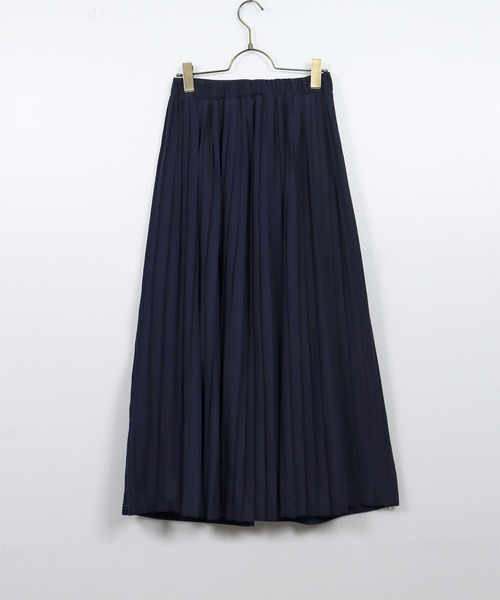 vingtrois(バントロア)の「【vingtrois】プリーツドッキングステッチデニムスカート(スカート・レディース・ブラック/ネイビー・M)」の22枚目の写真