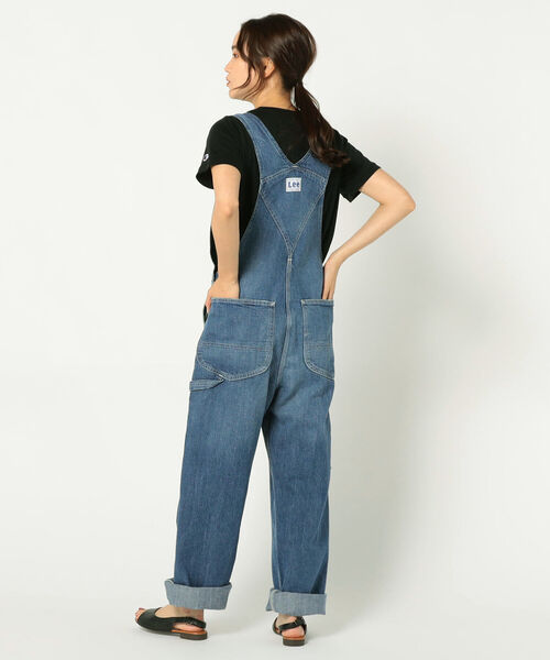 FREDY&GLOSTER（フレディアンドグロスター）の「【Lee/リー】OVERALLデニムサロペット（サロペット/オーバーオール・レディース・ライトブルー/オフホワイト・FREE）」の19枚目の写真