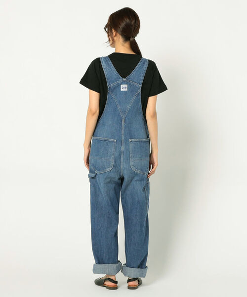 FREDY&GLOSTER（フレディアンドグロスター）の「【Lee/リー】OVERALLデニムサロペット（サロペット/オーバーオール・レディース・ライトブルー/オフホワイト・FREE）」の22枚目の写真