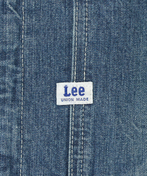FREDY&GLOSTER（フレディアンドグロスター）の「【Lee/リー】OVERALLデニムサロペット（サロペット/オーバーオール・レディース・ライトブルー/オフホワイト・FREE）」の7枚目の写真