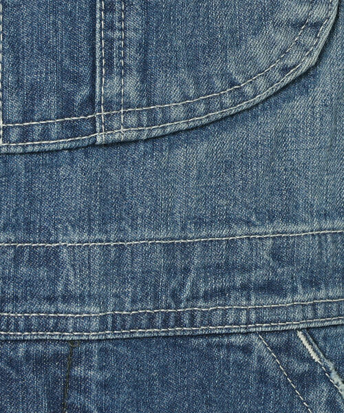 FREDY&GLOSTER（フレディアンドグロスター）の「【Lee/リー】OVERALLデニムサロペット（サロペット/オーバーオール・レディース・ライトブルー/オフホワイト・FREE）」の9枚目の写真