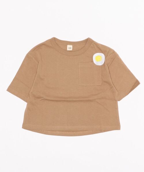 super-5（スーパーファイブ）の「SUPERFIVE/スーパーファイブ　ＢＩＧＴシャツ７分袖（Tシャツ/カットソー・キッズ・ベージュ系その他3/ピンク系その他/ピンク/ホワイト系その他3/ブラック/ブラック系その他2/カーキ/ブラウン/ベージュ系その他2/ベージュ/ベージュ系その他/ベージュ系その他4/ブルー系その他2/ブラック系その他/ブラウン系その他/ピンク系その他3/ブラック系その他3/ホワイト/ブルー系その他3/ホワイト系その他/ミント/ピンク系その他2/ホワイト系その他2/ブラック系その他4・130cm/120cm/100cm/140cm/150cm/110cm）」の12枚目の写真