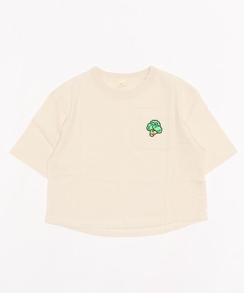 super-5（スーパーファイブ）の「SUPERFIVE/スーパーファイブ　ＢＩＧＴシャツ７分袖（Tシャツ/カットソー・キッズ・ベージュ系その他3/ピンク系その他/ピンク/ホワイト系その他3/ブラック/ブラック系その他2/カーキ/ブラウン/ベージュ系その他2/ベージュ/ベージュ系その他/ベージュ系その他4/ブルー系その他2/ブラック系その他/ブラウン系その他/ピンク系その他3/ブラック系その他3/ホワイト/ブルー系その他3/ホワイト系その他/ミント/ピンク系その他2/ホワイト系その他2/ブラック系その他4・130cm/120cm/100cm/140cm/150cm/110cm）」の15枚目の写真