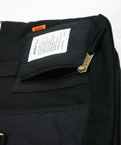 AVIREX（アヴィレックス）の「【直営店限定】2WAY QUILTING DAYPACK/ 2ウェイ キルティングデイパック（バックパック/リュック・レディース・ブラック/オリーブ・FREE）」の13枚目の写真