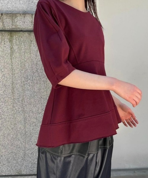 【美品】le ciel bleu/Pearl Tutle Neck Top 美品】le ciel bleu/Pearl Tutle Neck Top