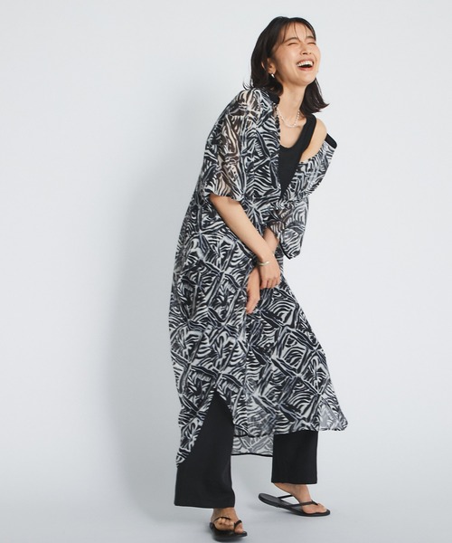 RIVE DROITE（リヴドロワ）の「リラックス感と綺麗見えを叶える美シルエット　ストーンウォッシュリラックスパンツ（その他パンツ・レディース・ブラック/カーキ/オレンジ・38/36）」の19枚目の写真