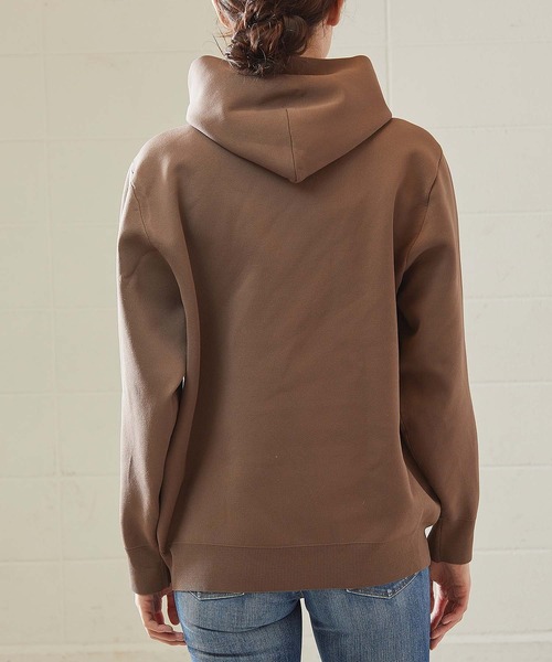 OUVRAGE CLASSE（ウヴラージュクラス）の「セッケツニットパーカー（パーカー・レディース・アイボリー/ブラック/モカ・FREE）」の13枚目の写真