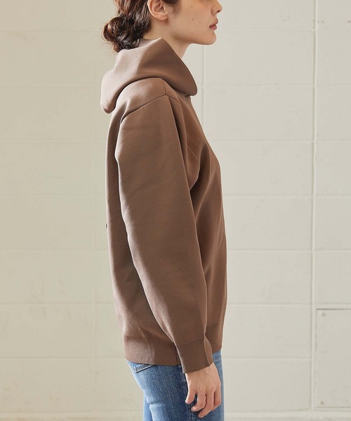 OUVRAGE CLASSE（ウヴラージュクラス）の「セッケツニットパーカー（パーカー・レディース・アイボリー/ブラック/モカ・FREE）」の14枚目の写真