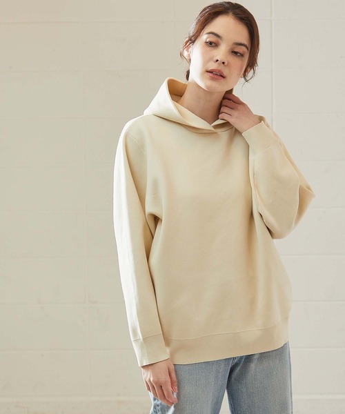 OUVRAGE CLASSE（ウヴラージュクラス）の「セッケツニットパーカー（パーカー・レディース・アイボリー/ブラック/モカ・FREE）」の17枚目の写真