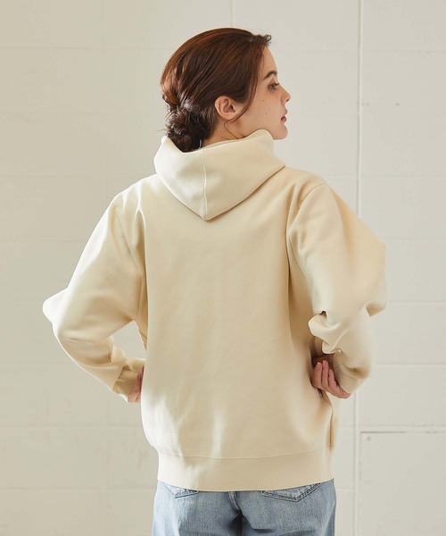 OUVRAGE CLASSE（ウヴラージュクラス）の「セッケツニットパーカー（パーカー・レディース・アイボリー/ブラック/モカ・FREE）」の19枚目の写真