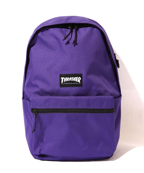 THRASHER（スラッシャー）の「THRASHER/スラッシャー Backpack 23L バックパック 23L ブランドロゴ リュック（バックパック/リュック・メンズ・ホワイト×ブラック/ブラック×ホワイト/ブラック×レッド/ブラック×パープル・FREE）」の3枚目の写真