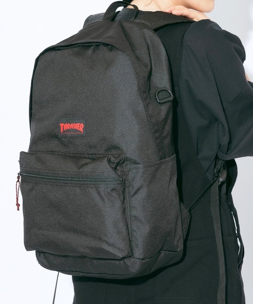 THRASHER（スラッシャー）の「THRASHER/スラッシャー Backpack 23L バックパック 23L ブランドロゴ リュック（バックパック/リュック・メンズ・ホワイト×ブラック/ブラック×ホワイト/ブラック×レッド/ブラック×パープル・FREE）」の4枚目の写真
