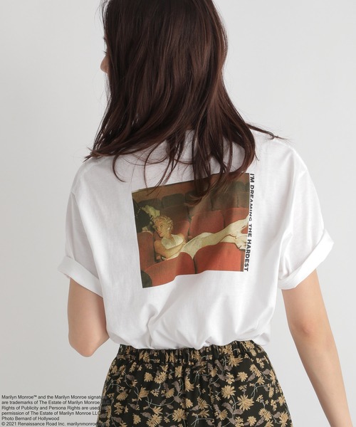 Andemiu（アンデミュウ）の「【マリリンコラボ】Tシャツ227705（Tシャツ/カットソー・レディース・ホワイト/ホワイト系その他2・FREE）」の2枚目の写真