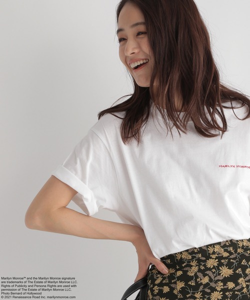 Andemiu（アンデミュウ）の「【マリリンコラボ】Tシャツ227705（Tシャツ/カットソー・レディース・ホワイト/ホワイト系その他2・FREE）」の8枚目の写真