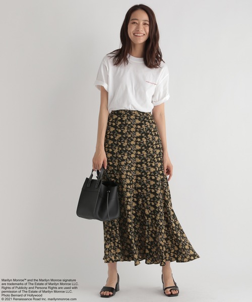 Andemiu（アンデミュウ）の「【マリリンコラボ】Tシャツ227705（Tシャツ/カットソー・レディース・ホワイト/ホワイト系その他2・FREE）」の13枚目の写真