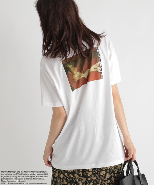 Andemiu（アンデミュウ）の「【マリリンコラボ】Tシャツ227705（Tシャツ/カットソー・レディース・ホワイト/ホワイト系その他2・FREE）」の6枚目の写真