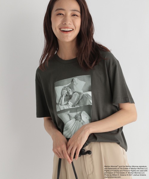 Andemiu（アンデミュウ）の「【マリリンコラボ】Tシャツ227705（Tシャツ/カットソー・レディース・ホワイト/ホワイト系その他2・FREE）」の11枚目の写真