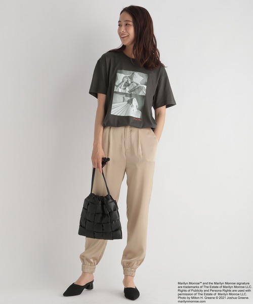 Andemiu（アンデミュウ）の「【マリリンコラボ】Tシャツ227705（Tシャツ/カットソー・レディース・ホワイト/ホワイト系その他2・FREE）」の14枚目の写真